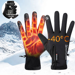 Winter Gloves Waterproof Thermal Touch Screen Windproof Warm Gloves for Cold Weather Running Sports Hiking Skiing – Unisex, Soft & Comfortable