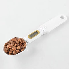 Weighing Spoon Scale Home Kitchen Tool Electronic Measuring Coffee Food Flour Powder Baking LCD Digital Measurement adjustable