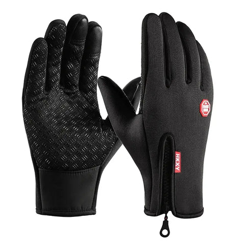 RNO Rich Name Ocean Outdoor Cycling Gloves – Warm & Anti-Slip Elbow-Length Gloves for Men, Perfect for Autumn & Winter Riding