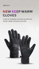 Kyncilor Outdoor Winter Cycling Gloves – Touchscreen, Windproof, Waterproof Sports Riding & Ski Gloves, 3M Insulation for Running and Motorcycling